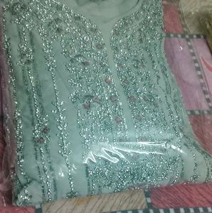 Elegant Embroidered Kurta