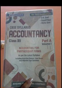 ...Accountancy Class XII part A  volu