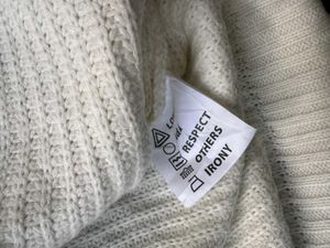 Striped Snowflake Knit Sweater