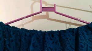 Beautiful Party Wear Net Crop top For Ladies