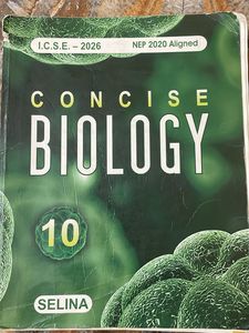 Concise Biology Class 10 ICSE
