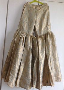 Gold Brocade Garaara Pants