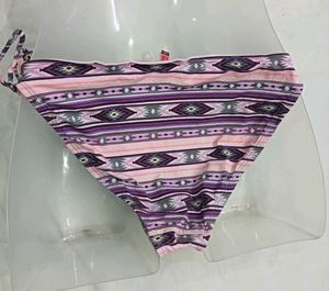 ❤️‍🔥 Patterned Tie-Side Bikini Bottom