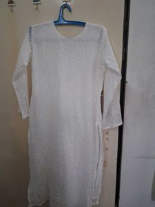 Elegant White Lace Dress