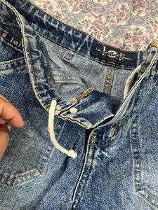 Classic Blue Denim Shorts