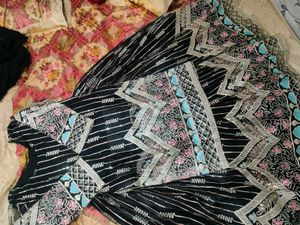 Embroidered Black Lehenga Choli