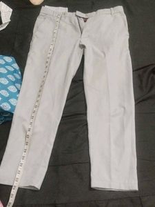 Men's Light Grey pant shirt
