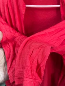 Red shrug XL