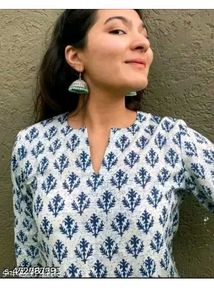 Stylish Printed Top and Bottom Jean