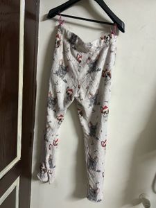 Cute Dog Print Pajama Pants