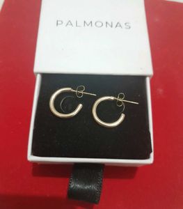 Elegant Sterling Silver Hoop Earrings