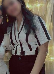 White Lace Striped Top + inner