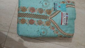 Unstitched Salwar Suit with Dupatta