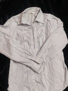 y2k Classic Blue Button-Up Shirt