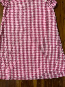 Gingham Open sleeve Mini dress