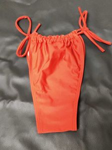 Red Off-Shoulder Bikini Set