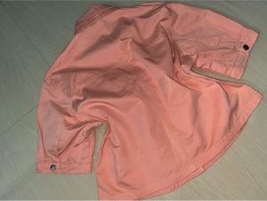 Korean Stylish Peach Cropped Jacket