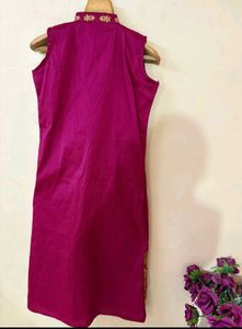 party wear embroidered kurta