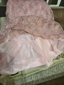 Elegant Pink Lehenga Skirt