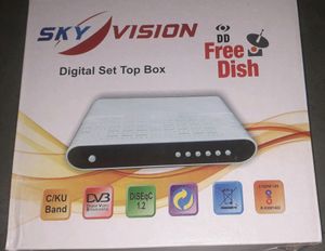 Free Dish Setup BOX Like NEW ConditionPEICE