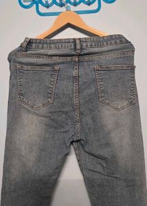 Womens Light Wash Denim Jeans