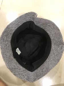 Stylish Grey Bucket Hat