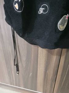 Black Sleeveless Top