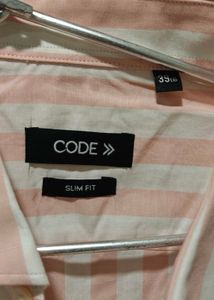 Pink &amp; White Striped Shirt (code by lifestyle)