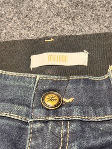 Trendy Melbon Wide Leg Jeans with Front Patch Pock