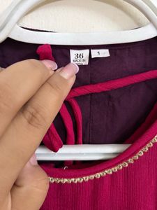 Pre-Loved Embroidered Silk Gown &amp; Waistcoat Set