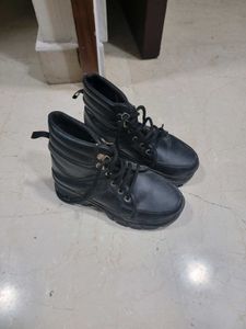 Black Platform Boots