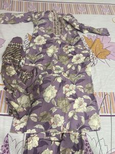 Elegant Floral Kurta Set