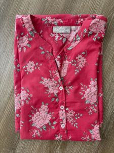 Beautiful Floral Print Kurta