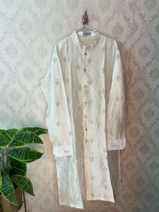 Elegant White Kurta Set