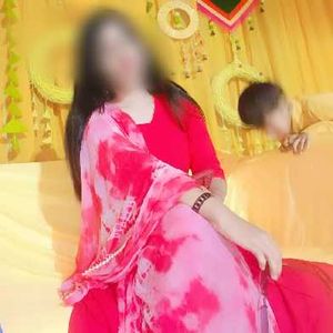 Red & Pink Kurta Set