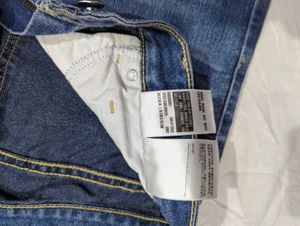 Levi's Classic Blue Denim Jeans