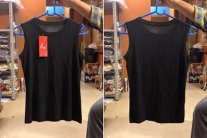 Black Basic Sleeveless Top