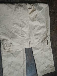 Casual Beige Trousers