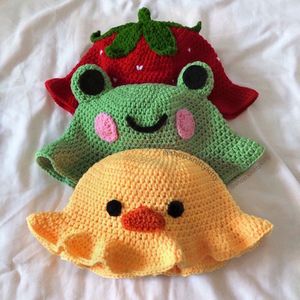 Crochet Frog Bucket Hat