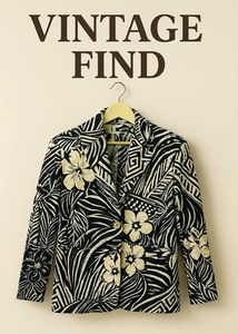 Floral Print Blazer