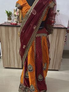 y2k Lehanga Saree 🌻