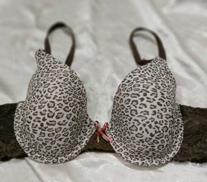 Leopard Print Bra