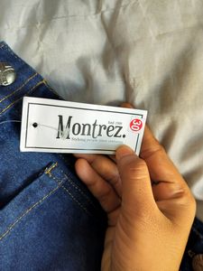 Blue Denim Mini Skirt