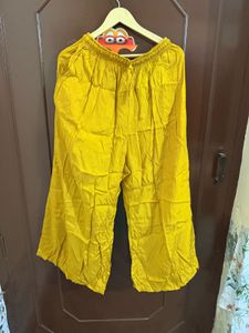 Mustard Yellow Embellished Cord Set
