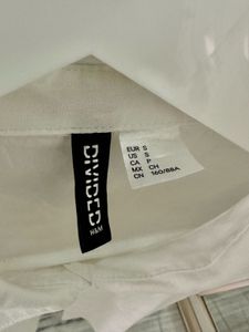 H&amp;M White Cotton Shirt