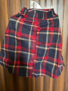 Unique Plaid skirt