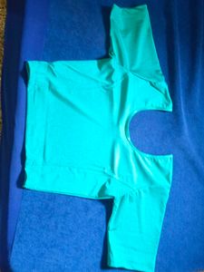 Teal Blue Shimmer Blouse