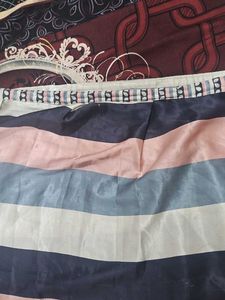 Striped Tassel Throw Blanket