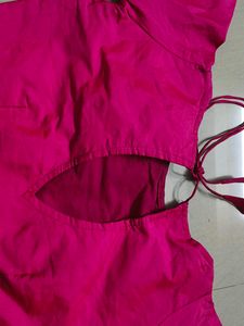 Hot Pink Blouse
