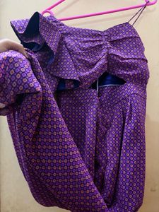 Stylish Purple Jumpsuit